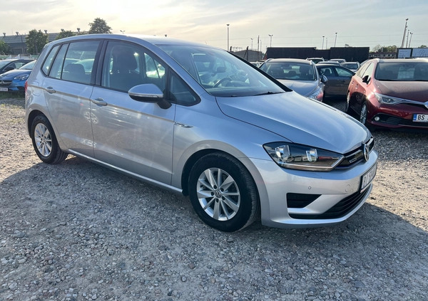 Volkswagen Golf Sportsvan cena 44900 przebieg: 222000, rok produkcji 2015 z Myszków małe 667